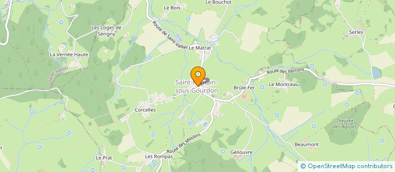 localisation de l'entreprise EURL LA COMPAGNIE DE CAMILLE  SAINT-ROMAIN-SOUS-GOURDON