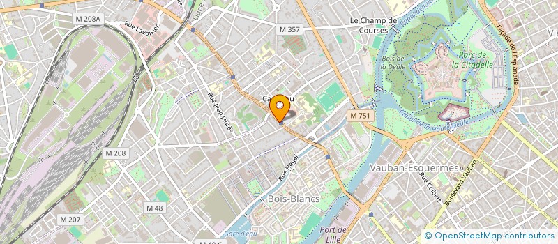 localisation de l'entreprise EURL LA FALUCHE DOREE à LILLE
