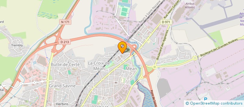 localisation de l'entreprise EURL LA FERME DU BONHEUR à SAINT-NAZAIRE