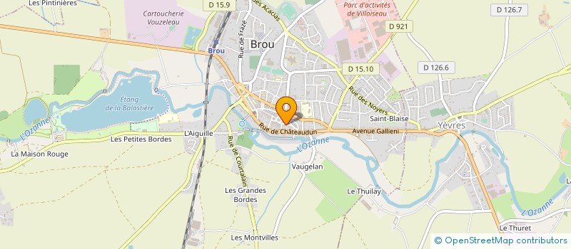 localisation de l'entreprise EURL LA GAMELLE GOURMANDE à BROU