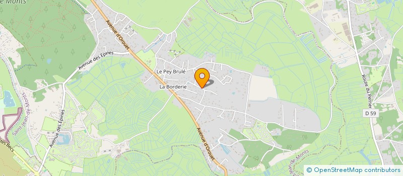 localisation de l'entreprise EURL LA JAMBONNERIE à SAINT-JEAN-DE-MONTS