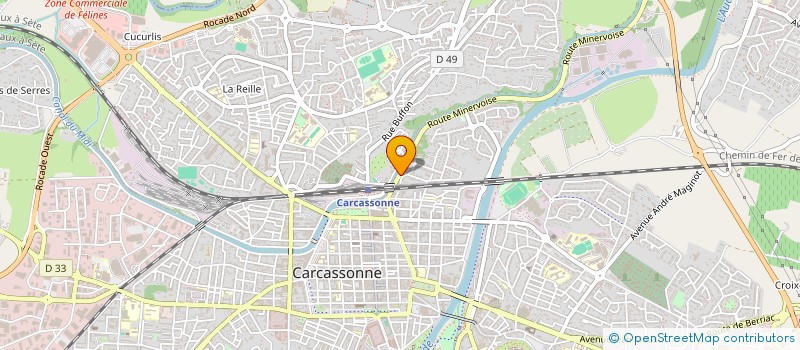 localisation de l'entreprise EURL LA MAISON à CARCASSONNE