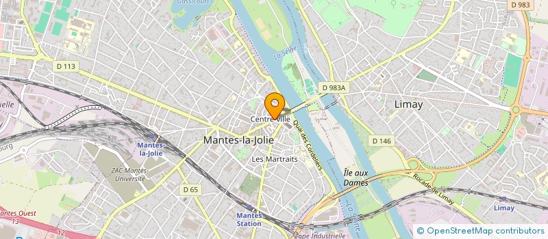 localisation de l'entreprise EURL LA MARGUERITE DE ST MACLOU  MANTES-LA-JOLIE