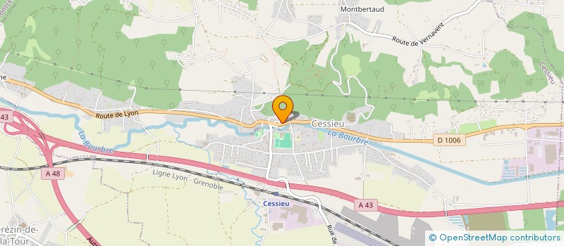 localisation de l'entreprise EURL LA MIE CESSIEUTOISE  CESSIEU