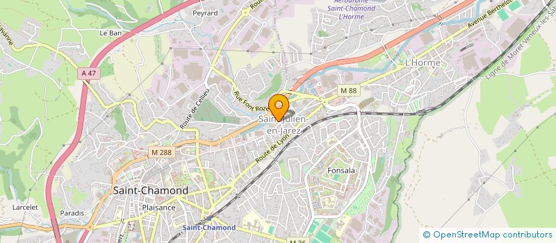 localisation de l'entreprise EURL LA MIE DE SAINT JU à SAINT-CHAMOND