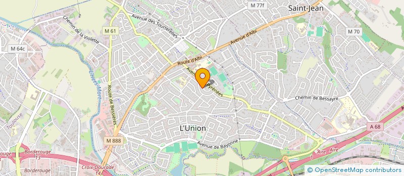 localisation de l'entreprise EURL LA MINE GOURMANDE à L'UNION