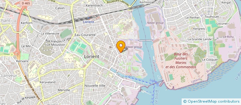 localisation de l'entreprise EURL LA MORGA à LORIENT