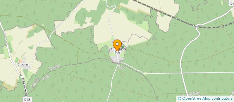 localisation de l'entreprise EURL LA MOTTE SERVICES  VAUCIENNES