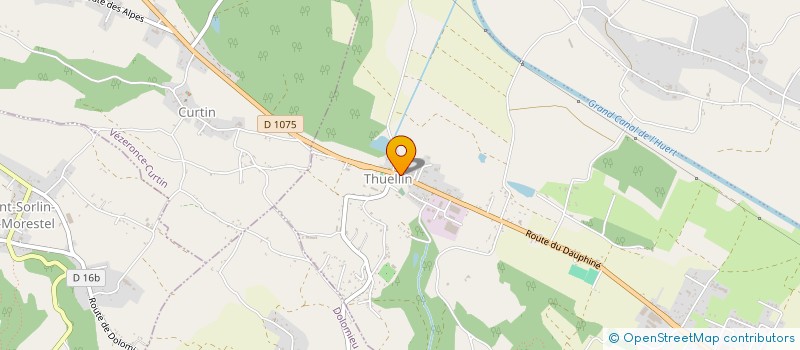 localisation de l'entreprise EURL LA NOSTRA à LES AVENIERES VEYRINS-THUELLIN