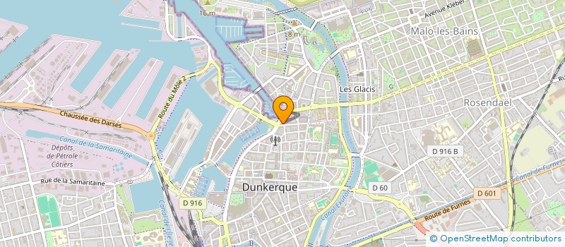 localisation de l'entreprise EURL LA NOUVELLE CROIX DE LORRAINE à DUNKERQUE