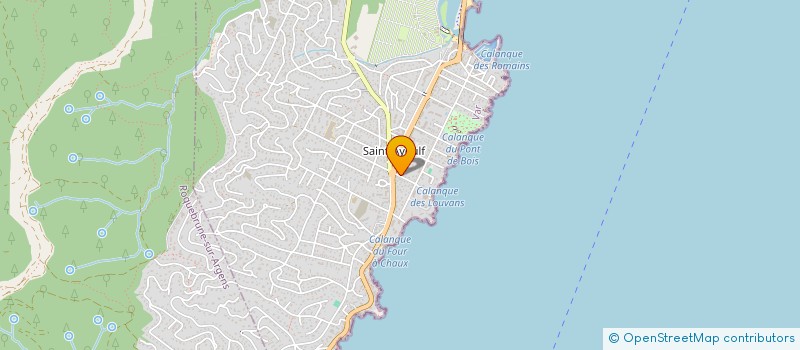 localisation de l'entreprise EURL LA PALANGROTTE à FREJUS