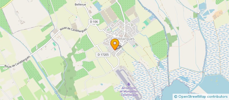 localisation de l'entreprise EURL LA PRADE  LANSARGUES