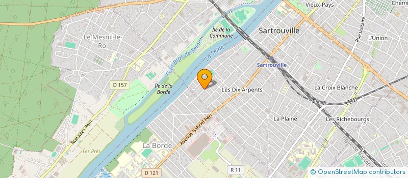 localisation de l'entreprise EURL LA RENAISSANTE à SARTROUVILLE