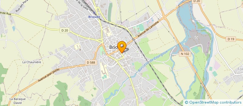 localisation de l'entreprise EURL LA RENOMMEE à BRIOUDE