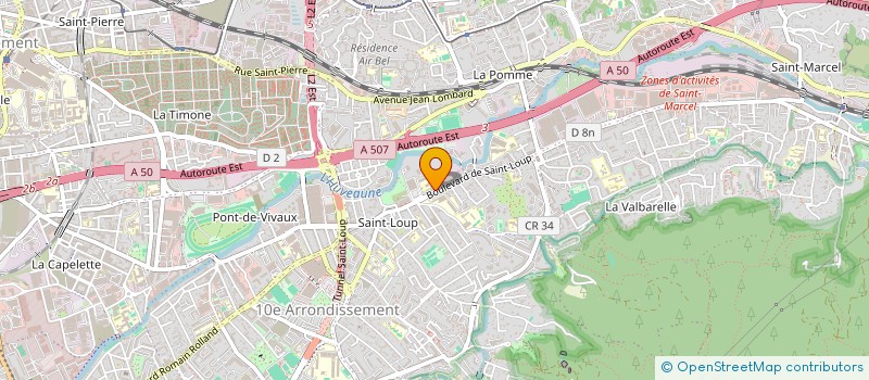 localisation de l'entreprise EURL LA REUSSITE à MARSEILLE