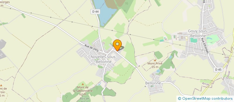 localisation de l'entreprise EURL LA SENSEE  TORTEQUESNE