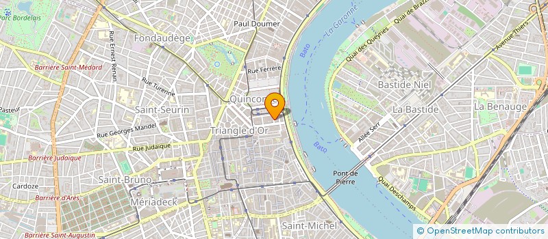 localisation de l'entreprise EURL LA SOLELA à BORDEAUX