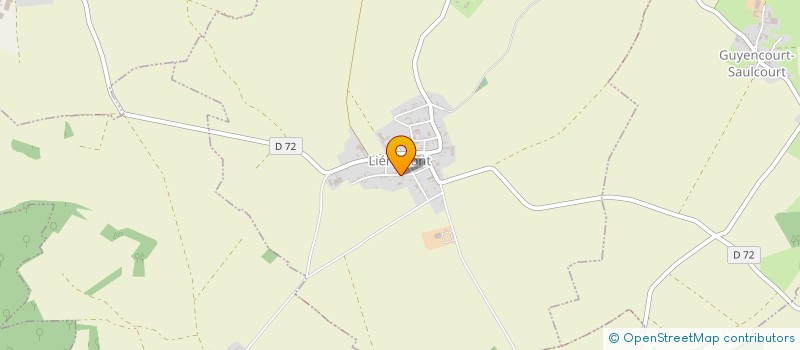 localisation de l'entreprise EURL LA VALLEE DES HAIES à LIERAMONT