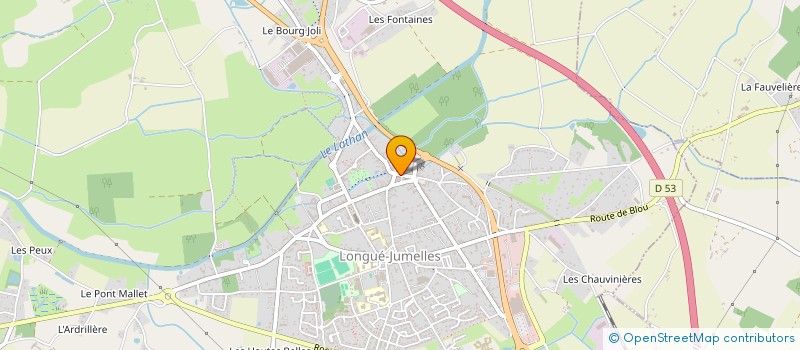 localisation de l'entreprise EURL LA VILLA DU LATHAN à LONGUE-JUMELLES