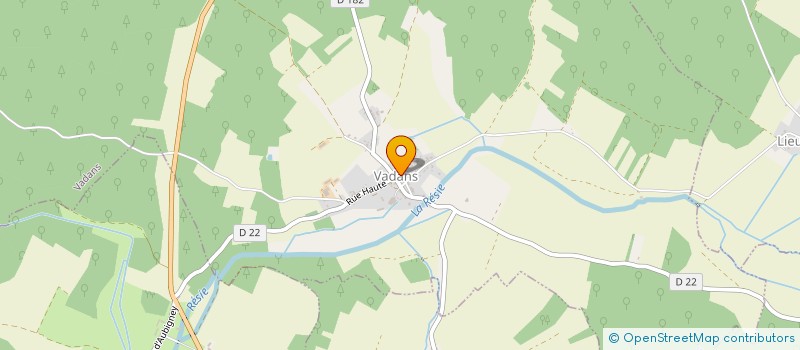 localisation de l'entreprise EURL LABEL MENUISERIE  LA RESIE-SAINT-MARTIN