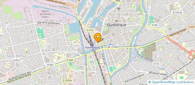 localisation de l'entreprise EURL LACERTA à DUNKERQUE