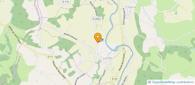 localisation de l'entreprise EURL LADEUIX  LICHOS