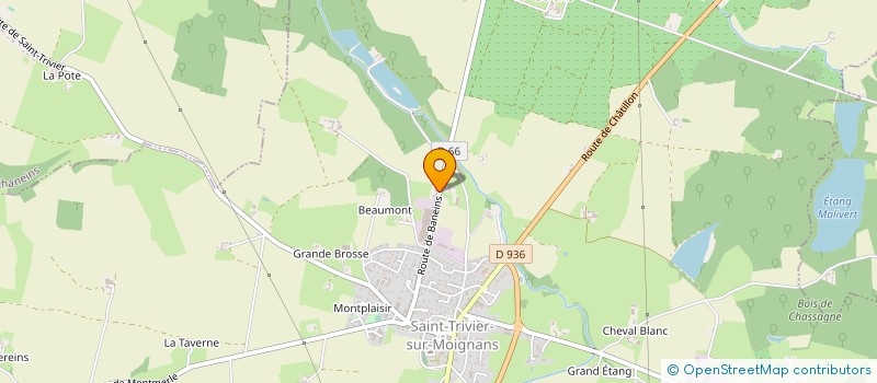 localisation de l'entreprise EURL LAGUIDE à SAINT-TRIVIER-SUR-MOIGNANS