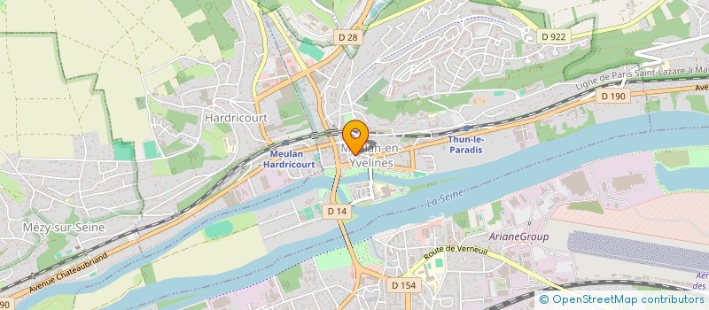 localisation de l'entreprise EURL LALDJEE à MEULAN-EN-YVELINES