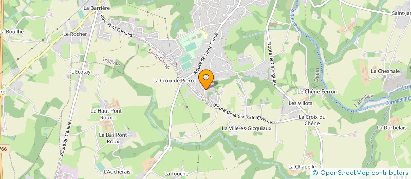 localisation de l'entreprise EURL LAMANDE à DINAN