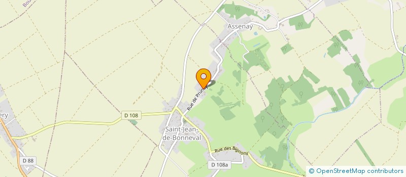 localisation de l'entreprise EURL LAMBERT  SAINT-JEAN-DE-BONNEVAL