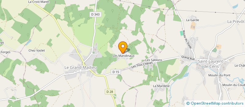 localisation de l'entreprise EURL LAMBERT à LE GRAND-MADIEU