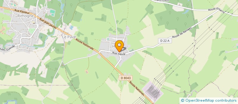 localisation de l'entreprise EURL LAMBERT  HARCY