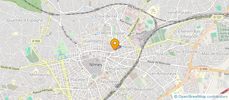localisation de l'entreprise EURL LAMBRI à NIMES