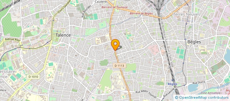 localisation de l'entreprise EURL LANDEAK à BEGLES