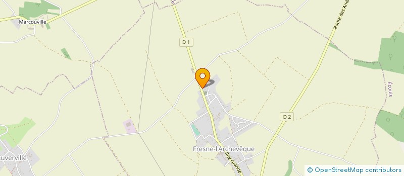 localisation de l'entreprise EURL LANGLOIS PASCAL à FRENELLES-EN-VEXIN