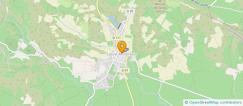 localisation de l'entreprise EURL LANGUEDOC VISUEL à LAURE-MINERVOIS