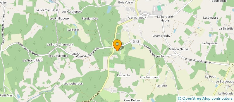 localisation de l'entreprise EURL LAPEYRE à LIMEUIL