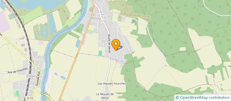 localisation de l'entreprise EURL LARLY à SENS