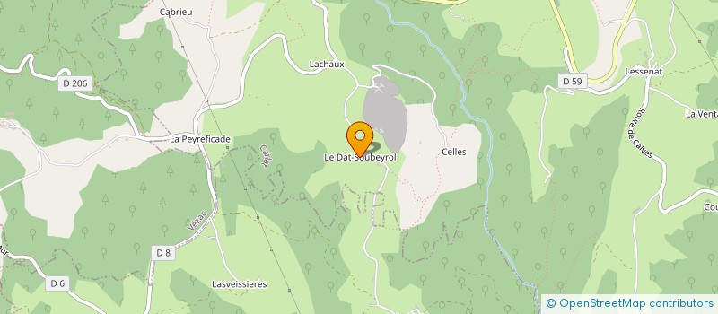 localisation de l'entreprise EURL LAROCHE à LABROUSSE