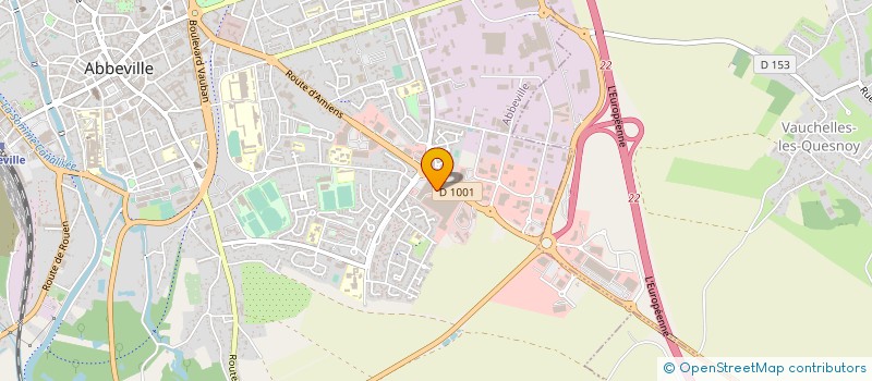 localisation de l'entreprise EURL LAROMAIS  ABBEVILLE