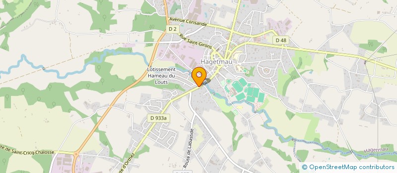 localisation de l'entreprise EURL LARREZET PATRICK à HAGETMAU