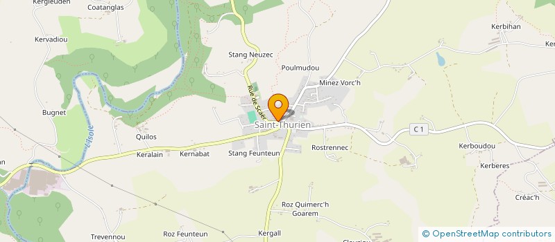 localisation de l'entreprise EURL LARZUL  SAINT-THURIEN