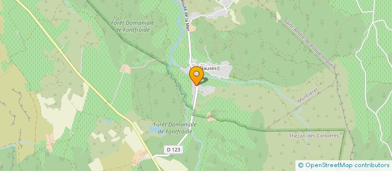 localisation de l'entreprise EURL LASCLAVE à THEZAN-DES-CORBIERES