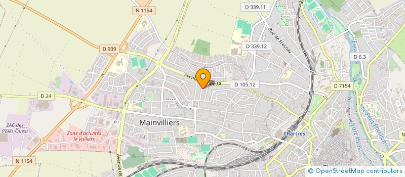 localisation de l'entreprise EURL LAU REND SERVICES à MAINVILLIERS