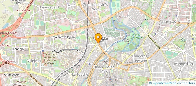 localisation de l'entreprise EURL LAURA à RENNES