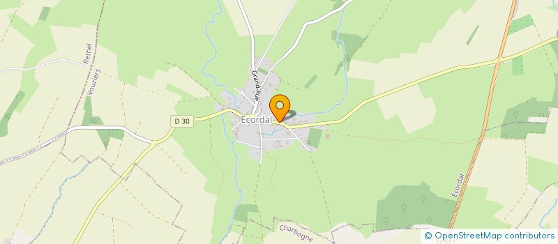 localisation de l'entreprise EURL LAURELEC  ECORDAL