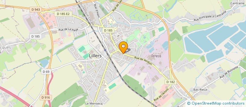 localisation de l'entreprise EURL LAURENCE CATTELAIN à LILLERS