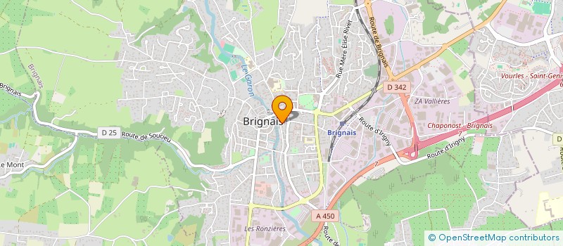 localisation de l'entreprise EURL LAURENTINO à BRIGNAIS