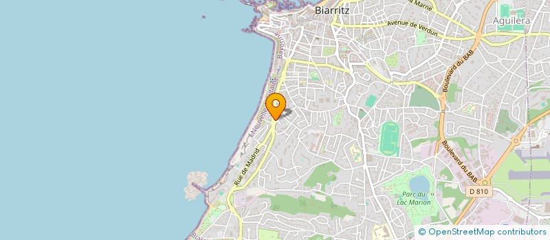 localisation de l'entreprise EURL LAVAGE PYRENEES  BIARRITZ