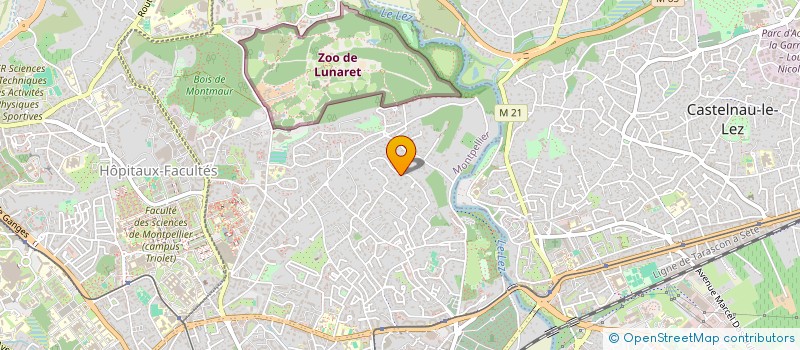 localisation de l'entreprise EURL LAVERIE SOULAS à MONTPELLIER